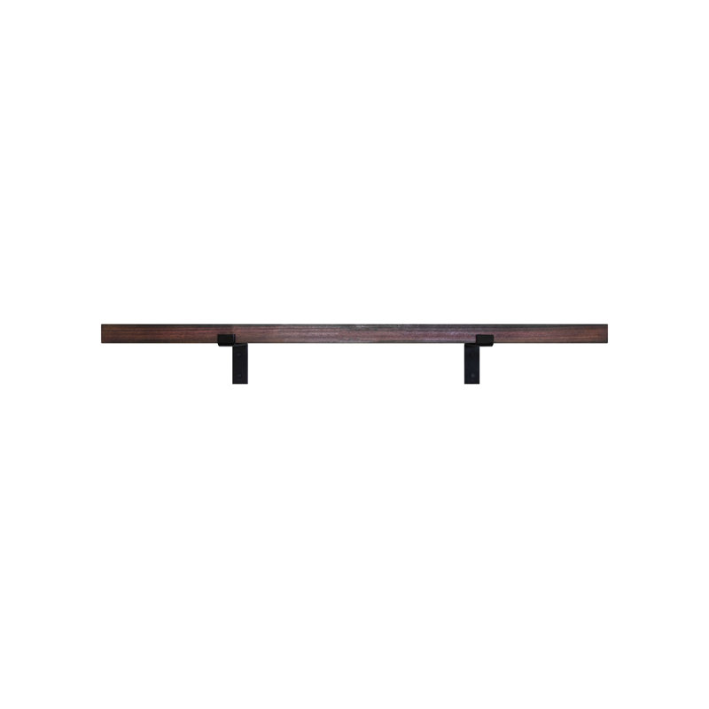 Rayne Record Display Shelves, 67x3x2, Black Cherry
