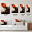 Conversations Of The Earth Dynamic Shapes VI - formes abstraites très grandes horloges murales-99637441