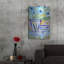 «Tea And Flowers I» par Linda Woods, art mural en métal-1363807890