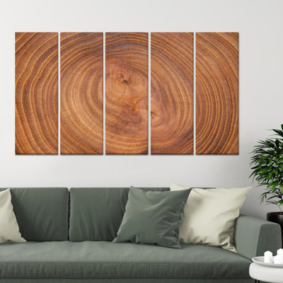 Art mural arbre de vie personnalisé: décor de toile imprimée, toile tendue 5P