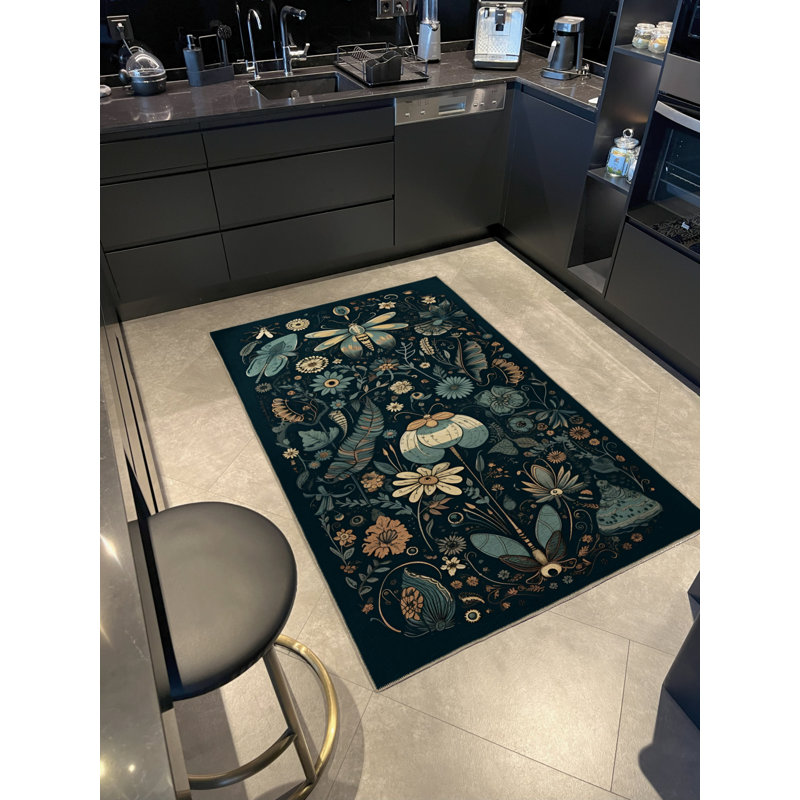 Tapis rectangulaire Vittorina, Rectangle 4 pi x 6 pi 7 po