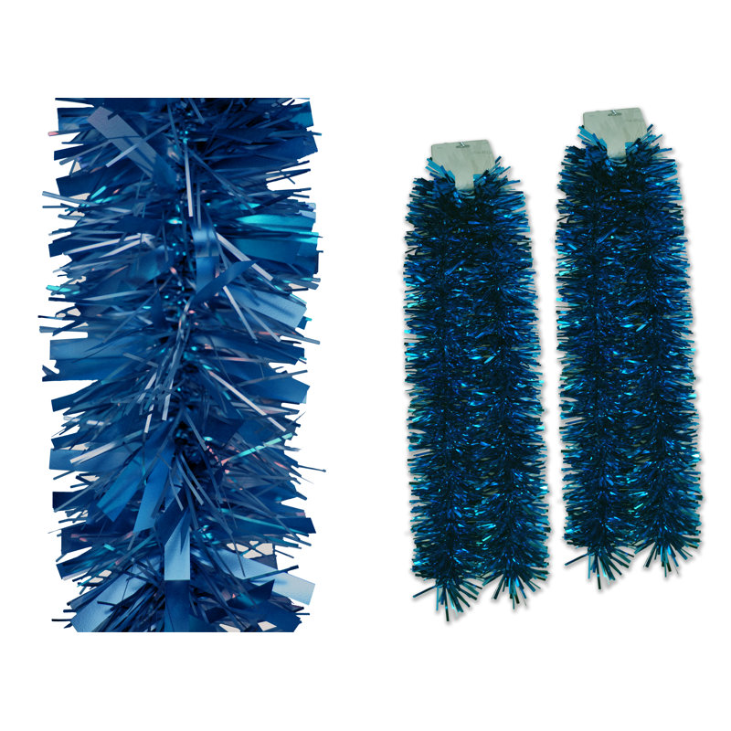 72'' in. Faux Garland, Aqua
