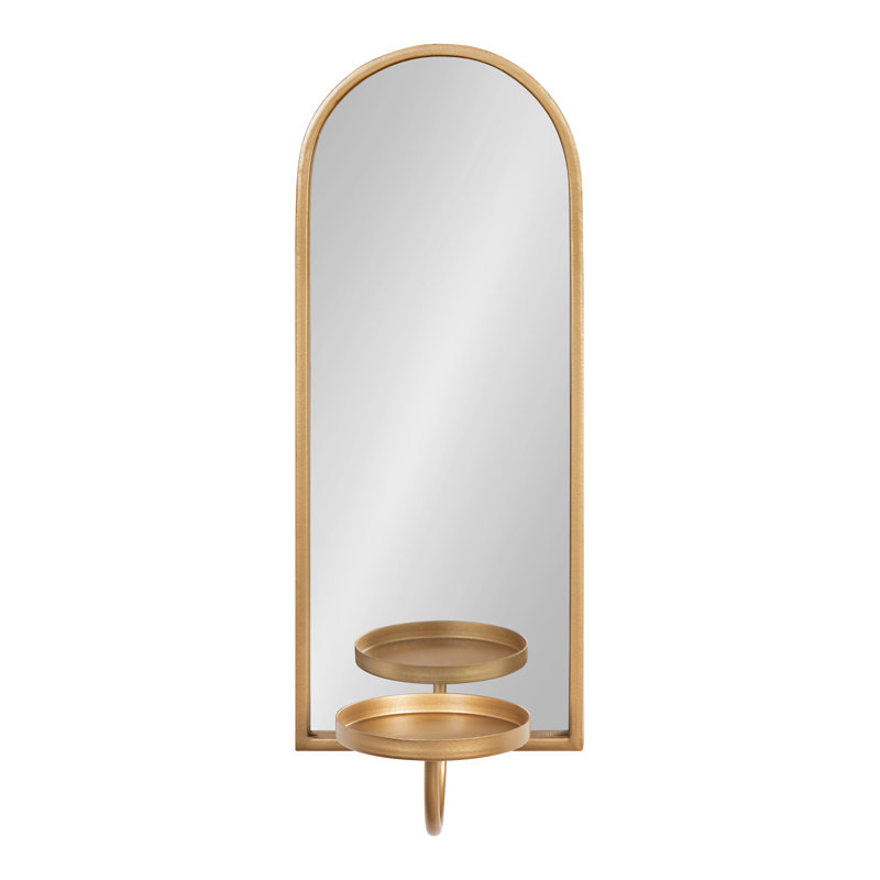 Annaly Metal Flat Mirror, Gold