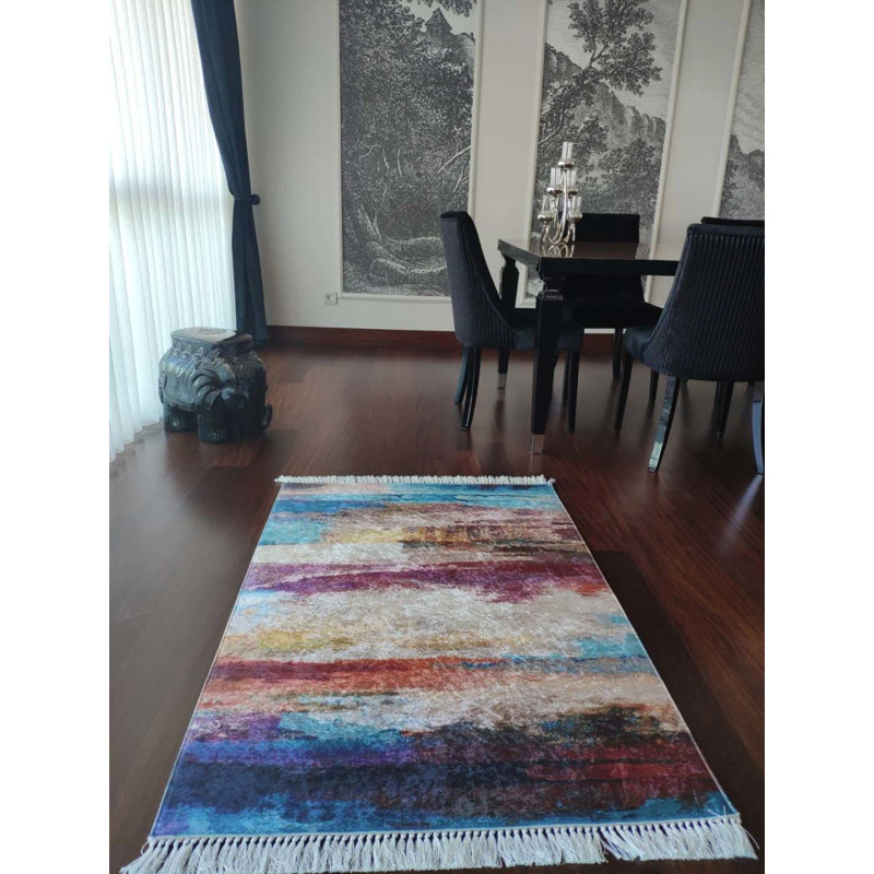 Tapis Masanao avec envers antidérapant, Tapis de couloir 3 pi 3 po x 11 pi 6 po