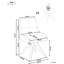 49 cm H Upholstered Fabric Armchair-81010726-81010744