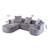 Desmond Upholstered Boneless Sectional Sofa with Deep Seat & Pillows-114312619