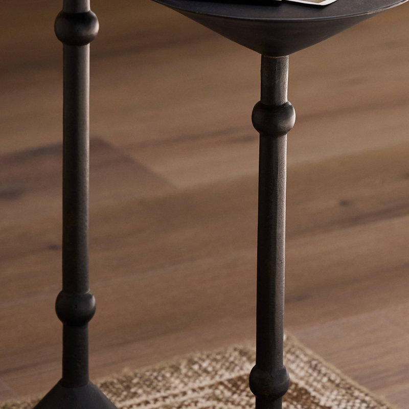 Printa Nesting End Tables-Black Antique
