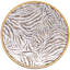Acrylic Round 4 Piece Coaster Set With Holder