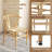 Modern Dining Chair Weave Kitchen Armchairs with Y-Shaped Curved Backrest-690791866-690791867