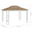Terryville 4 x 3m Steel Patio Gazebo-663302629
