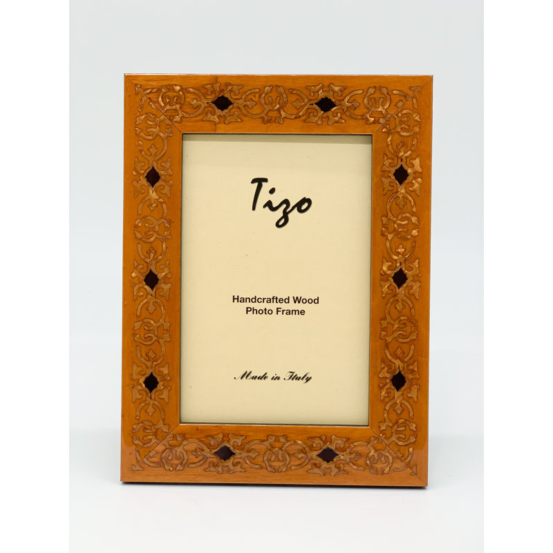 Wood Picture Frame, Cinnamon, 4" x 6"