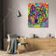 Art sur toile de la collection Dean Russo de Lark Manor ™: Le regard du loup-1701021364
