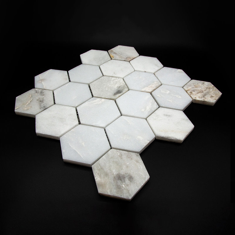 Honed Honeycomb Natural Mosaic Tile