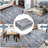 Machine Washable Rug with Rubber Backing for Living Room Oriental Non-Slip Dining Room Rug Easy-Cleaning Vintage Floor Carpet for Bedroom Dining Room Office Nursery Playroom-540866603