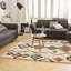 Geometric Machine Woven Indoor Rug-23403183