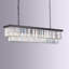à intensité variable tiered rectangle chandelier with crystal accents-943930473-1036477517