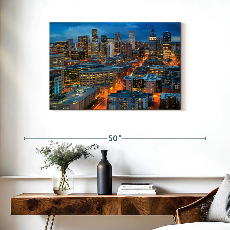 Kavia Denver Blue Hour, H 24 po x l 36 po