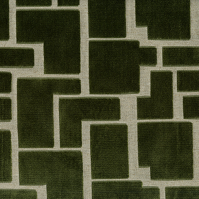 Tissu rayonnant, Vert