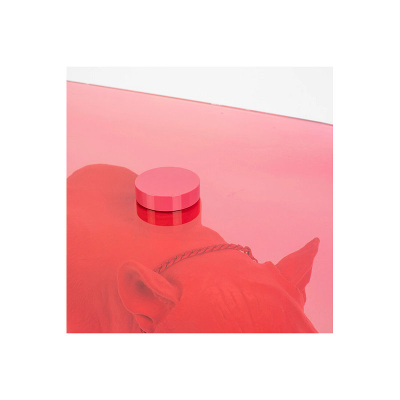 Figurine Coffee Table, Pink