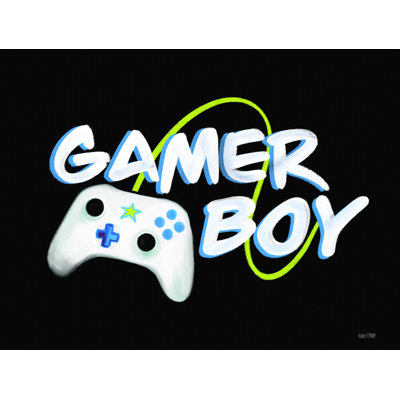 Gamer Boy - impression sur toile tendue