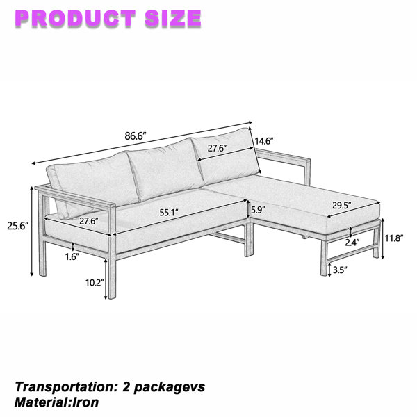 Dimensions du produit