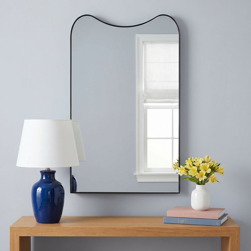 Amancia Iron Wavy Mirror
