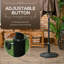 Jetton 25 Lb. Base de parasol en PEHD