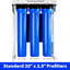 iSpring RCB3P Reverse Osmosis Water Filtration System 300 GPD Residential and Light Commercial Usage
