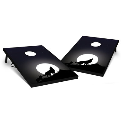 Ensemble de jeu de poches 2 'x 3' Wolf