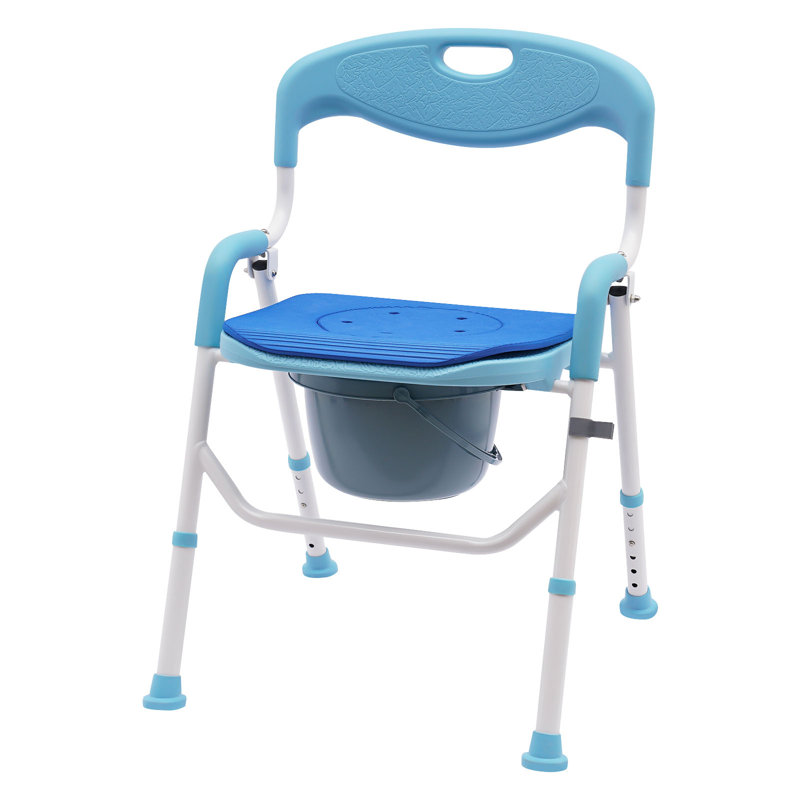 Shower Folding Toilet Seat with Commode