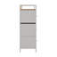 7-Drawer Metal Frame with Fabric Drawers