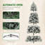 Arbre de Noël 9 pi avec lumières DEL et support robuste
