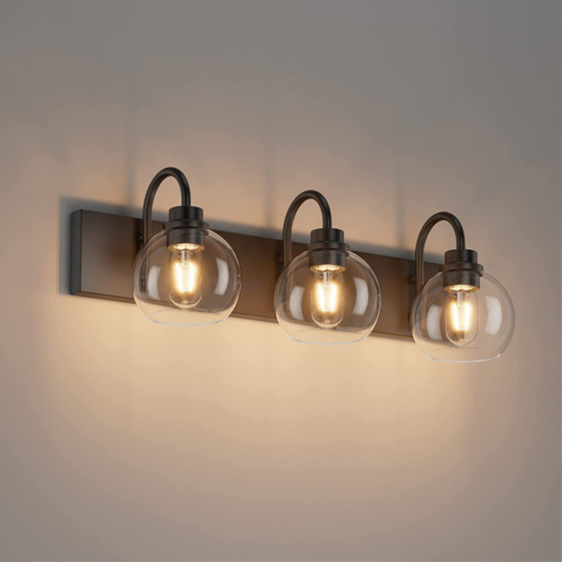 Round Rustic Wall Light
