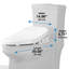 Toilette intelligente Calero, veilleuse à DEL, siège chauffant, buse réglable, télécommande