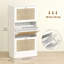 Rangement pour chaussures avec 3 tiroirs rabattables