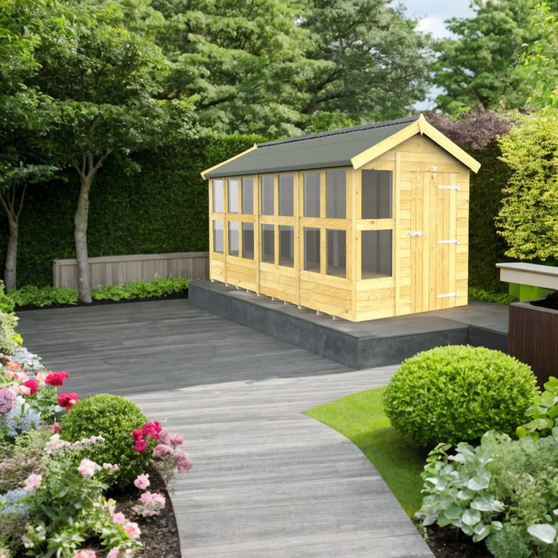 14ft x 6ft Apex Potting Shed