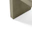 Banc de salle à manger en bois gris et taupe, inspiré, cadre de 63 po, durable, esthétique d'assemblage minimal, long et facile à assembler-130904681