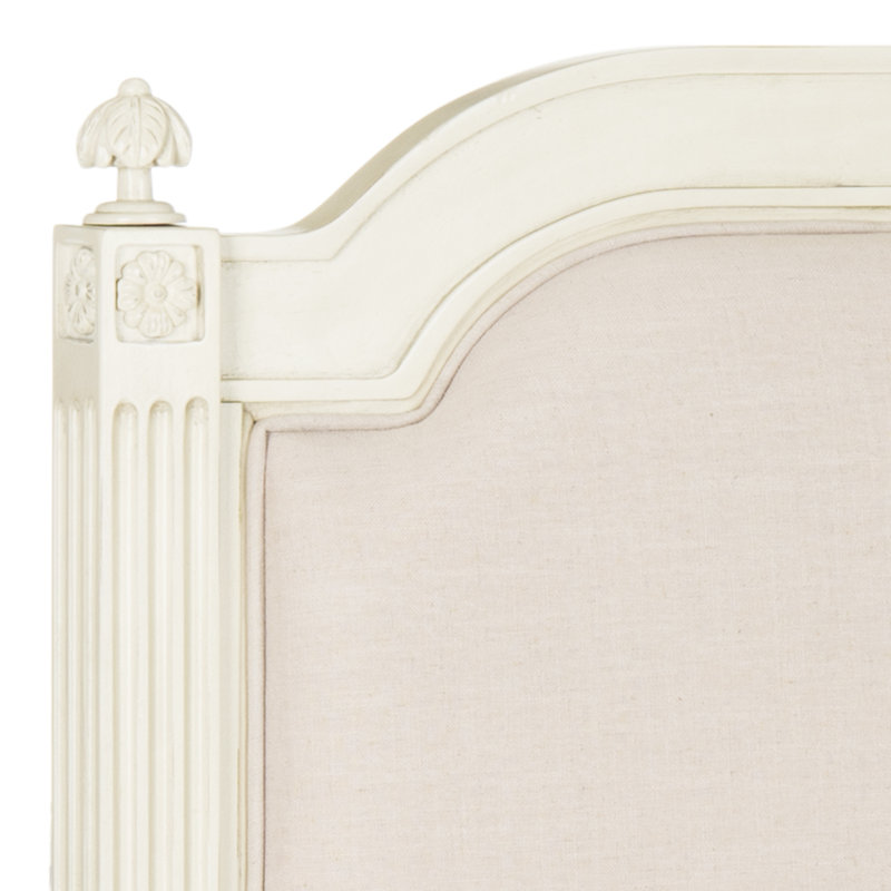 Arine Upholstered Headboard, Antique Beige/Taupe, Full/Double