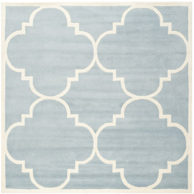 Carolene Hand Tufted Wool Geometric Rug