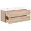 Napanoch 120.00mm Double Bathroom Vanity with Basin