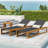 Patio Chaise Lounge Chair Set of 2