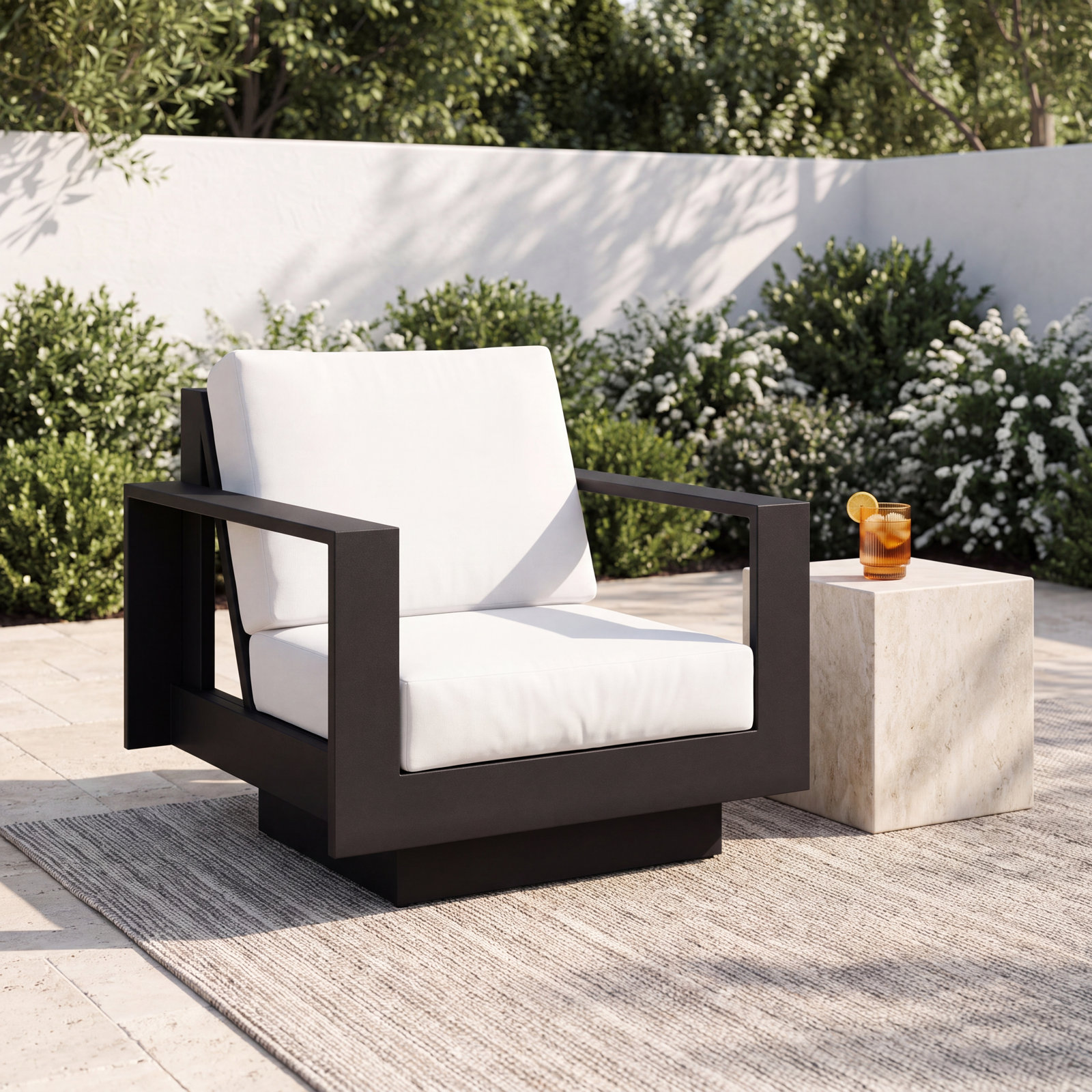 Sterling Swivel Patio Lounge Chair