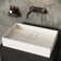 Bryant 23" L x 15" W x 5" H Matte White Handmade Rectangular Vessel Bathroom Sink