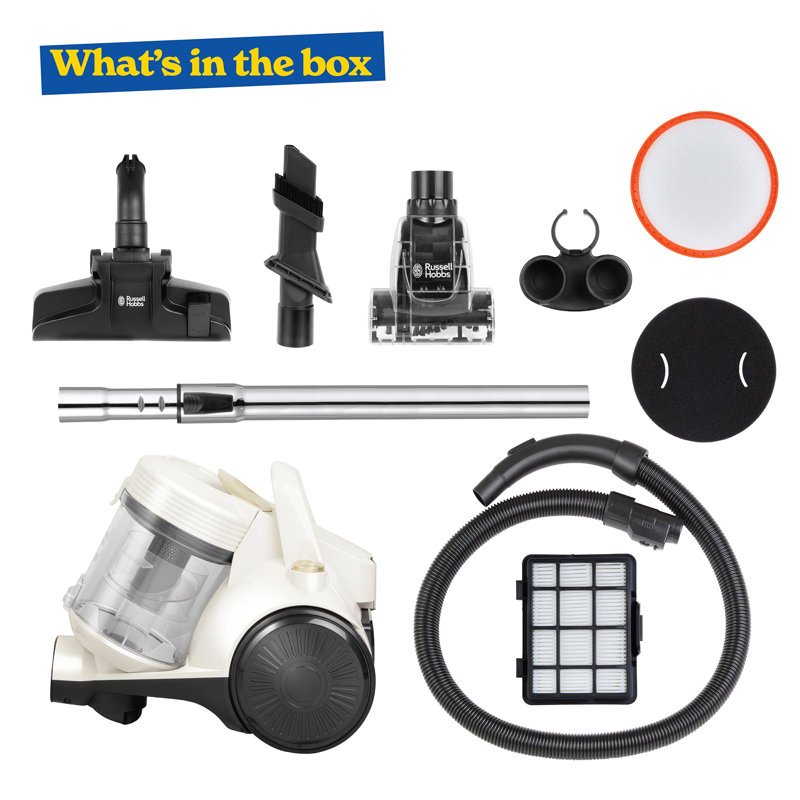 Canister Vacuum, Cream; Gold
