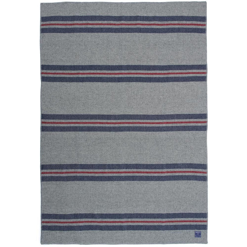 Cabin Collection Hand Woven Throw Blanket, Gray, 50" x 72"