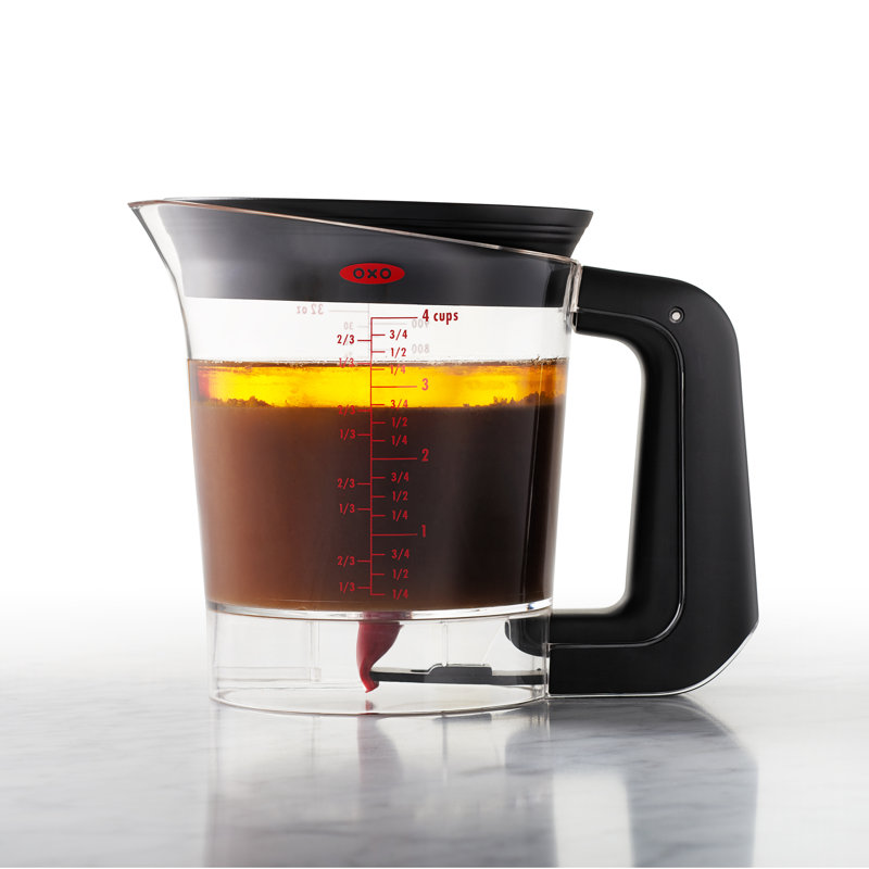 OXO 4-Cup Plastic Batter Dispenser