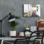 «Carolina Overlook» par Zhen-Huan Lu, art mural en verre acrylique, 24 po x 16 po-795087948