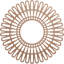 Médaillon de plafond 24 "x 24" x 8 7/8 "x T 1/4" Cornellius-63411775-63411781