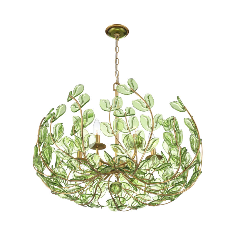 Terel 28.5" Soft Gold Chandelier