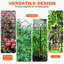 Treillis de jardin, matériau métallique durable pour supporter les plantes grimpantes, utilisation à l'extérieur-435965546-435965549